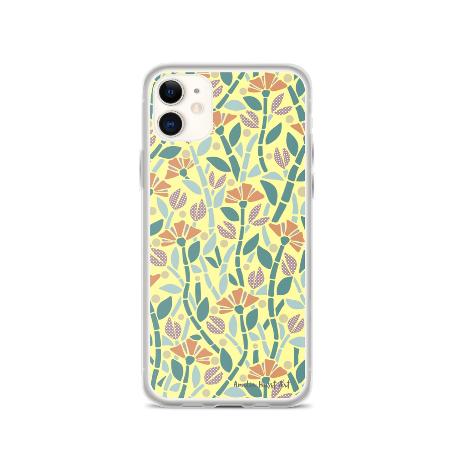 Une Coque pour iPhone avec motif floral de coquelicots, différents modèles disponibles Amelia Hurst Art