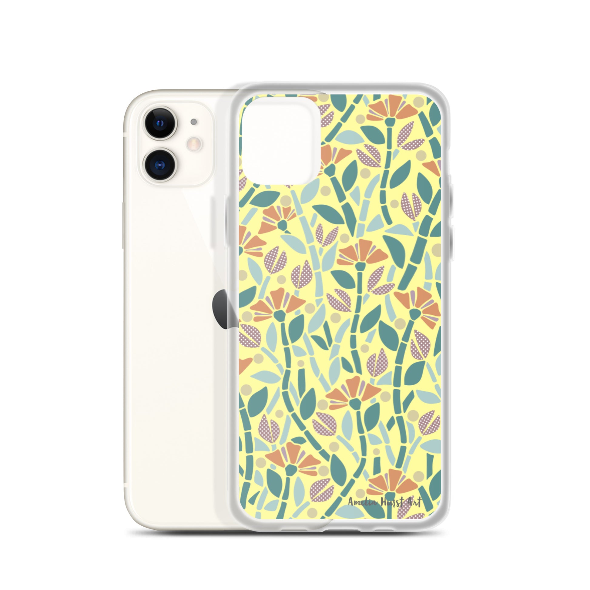 Une Coque pour iPhone avec motif floral de coquelicots, différents modèles disponibles Amelia Hurst Art