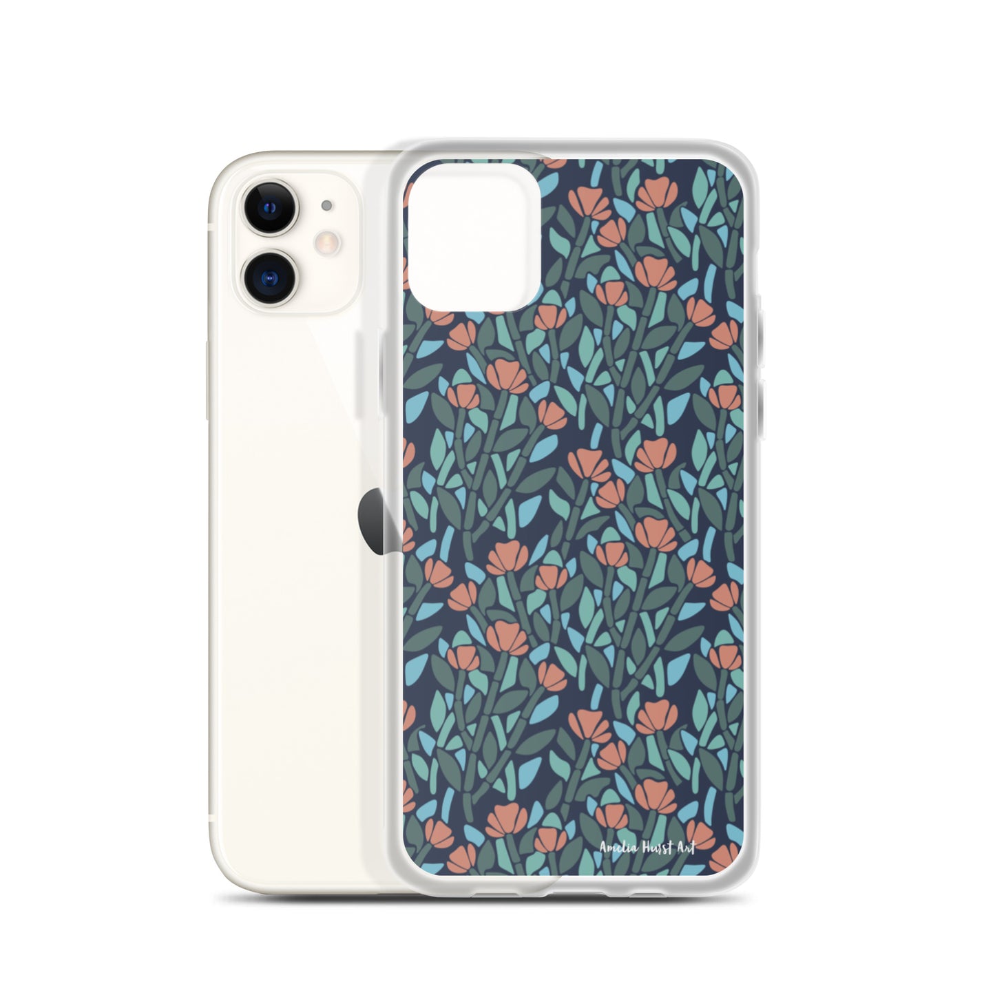 Une Coque pour iPhone avec coquelicots, différents modèles disponibles Amelia Hurst Art