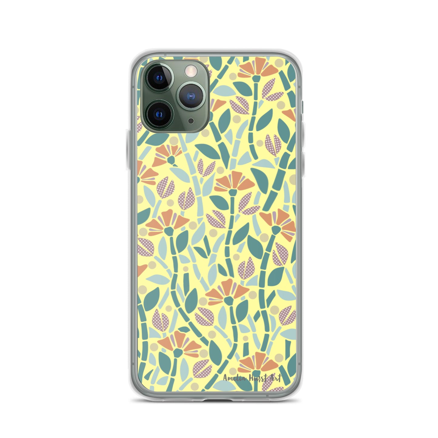 Une Coque pour iPhone avec motif floral de coquelicots, différents modèles disponibles Amelia Hurst Art