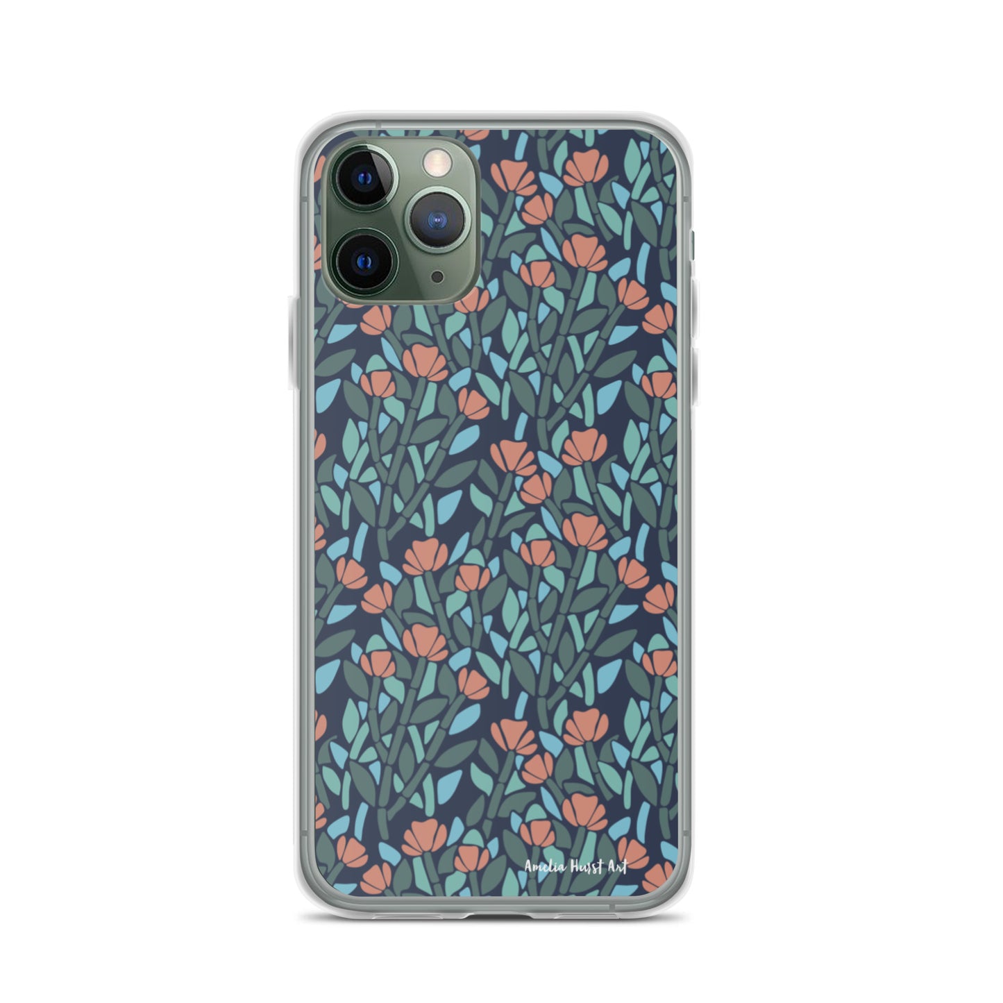 Une Coque pour iPhone avec coquelicots, différents modèles disponibles Amelia Hurst Art