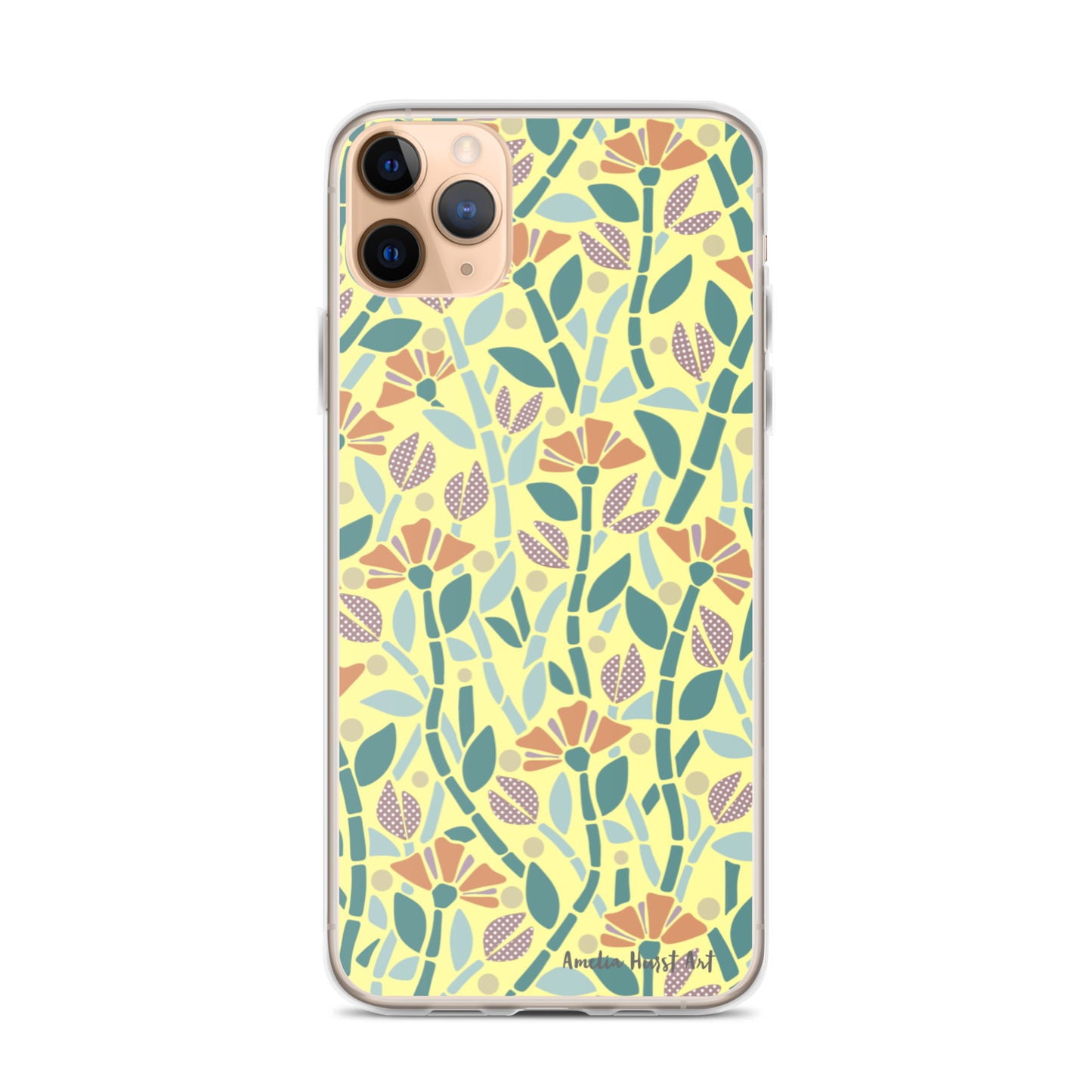 Une Coque pour iPhone avec motif floral de coquelicots, différents modèles disponibles Amelia Hurst Art