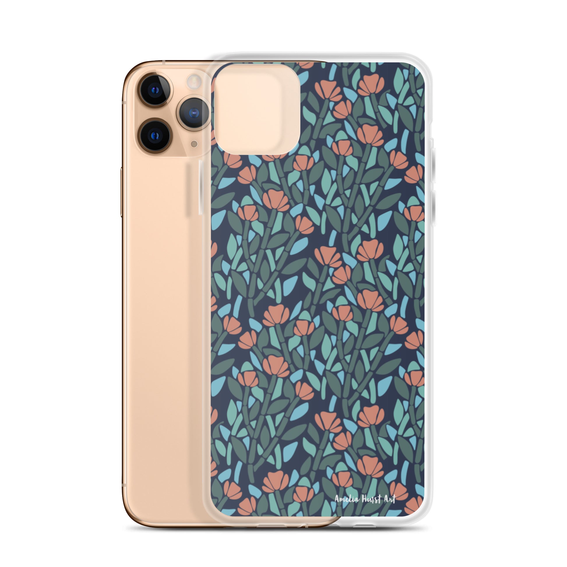 Une Coque pour iPhone avec coquelicots, différents modèles disponibles Amelia Hurst Art