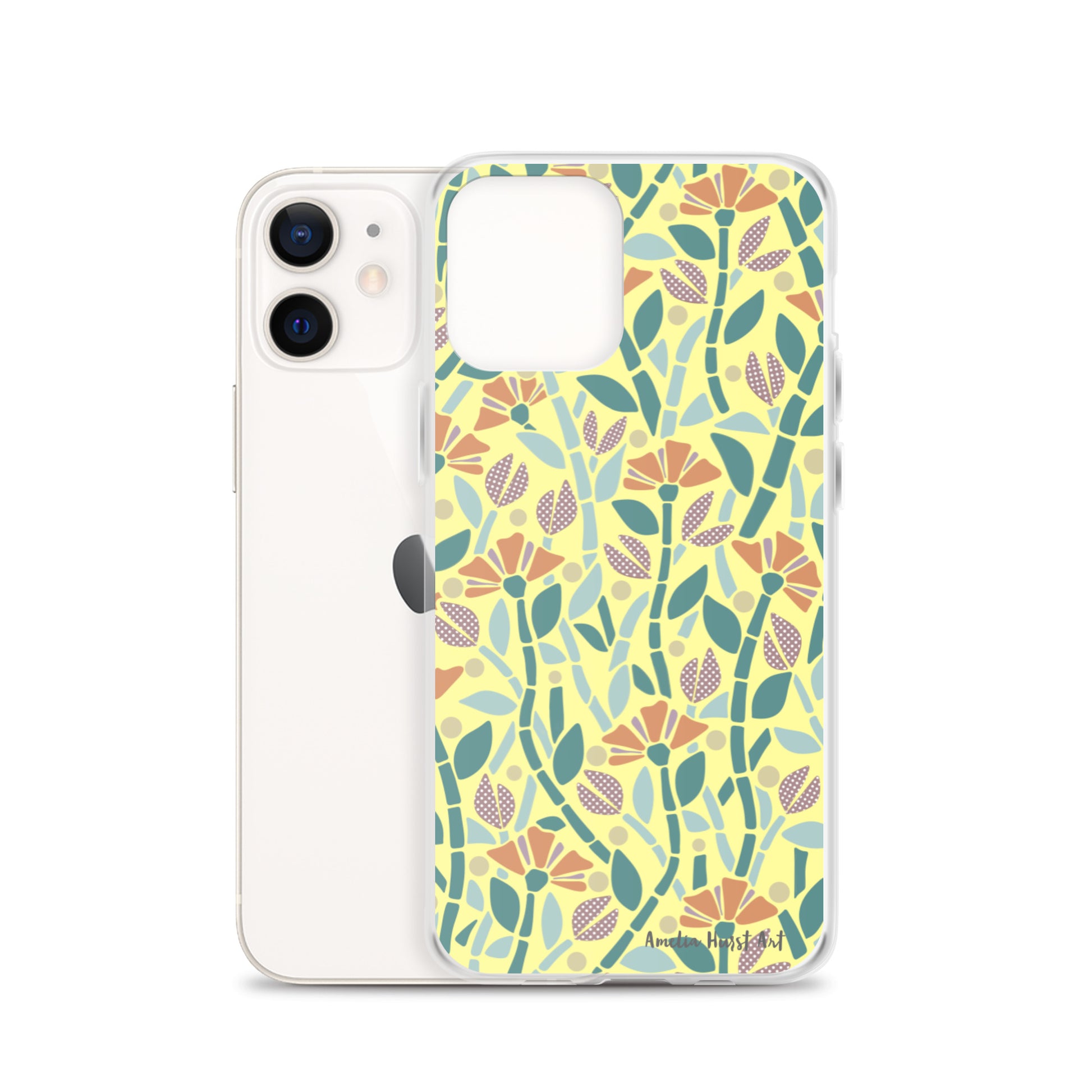 Une Coque pour iPhone avec motif floral de coquelicots, différents modèles disponibles Amelia Hurst Art