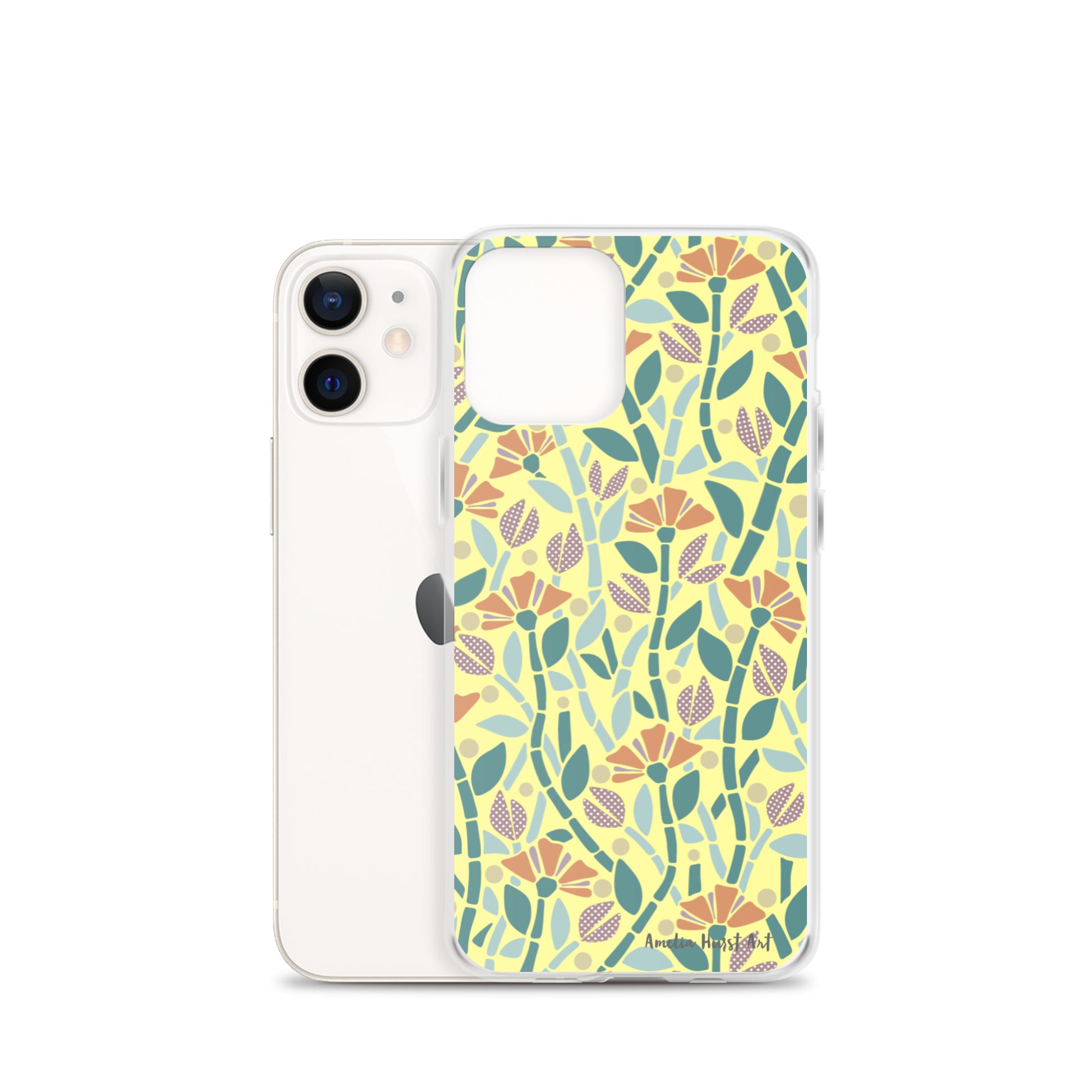 Une Coque pour iPhone avec motif floral de coquelicots, différents modèles disponibles Amelia Hurst Art