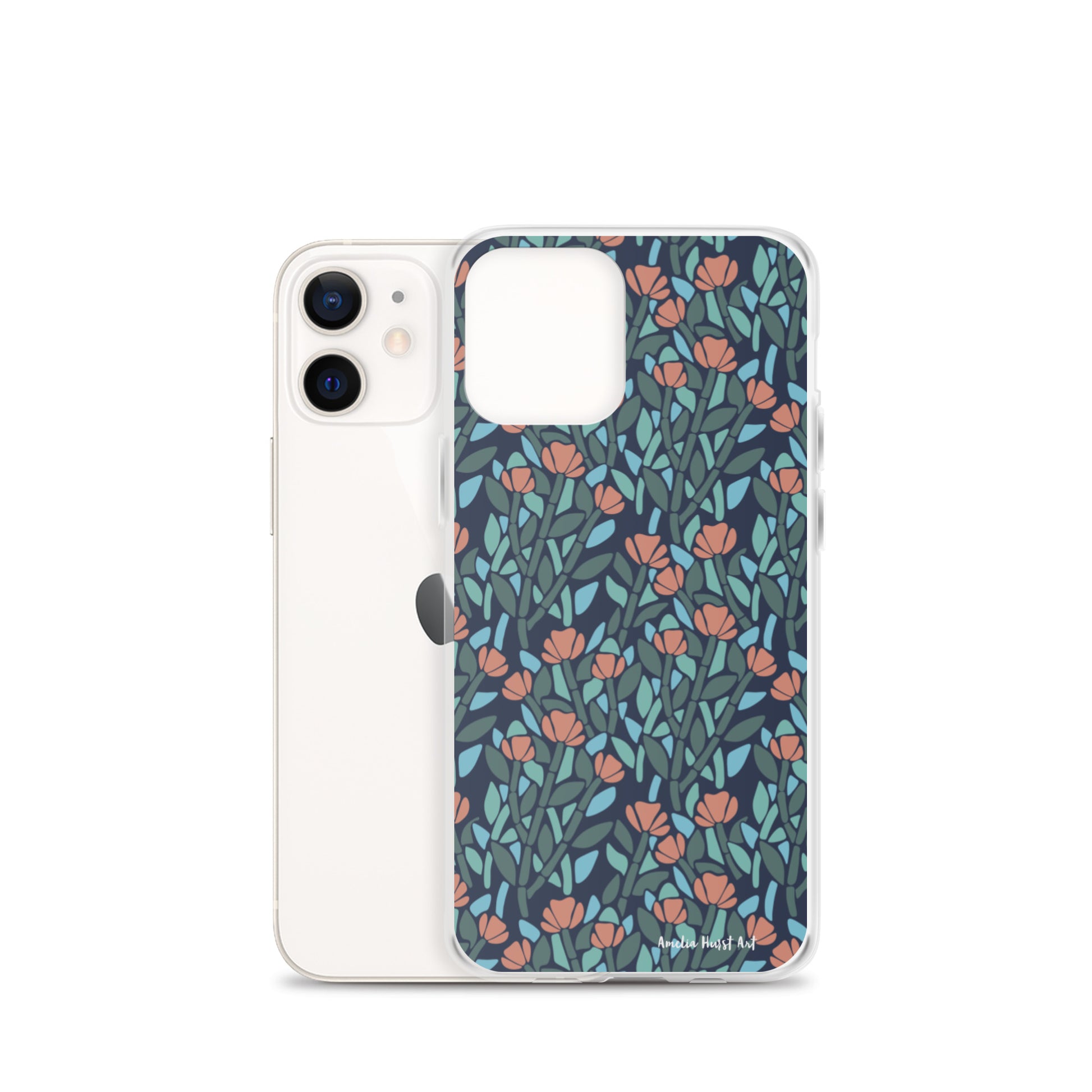 Une Coque pour iPhone avec coquelicots, différents modèles disponibles Amelia Hurst Art