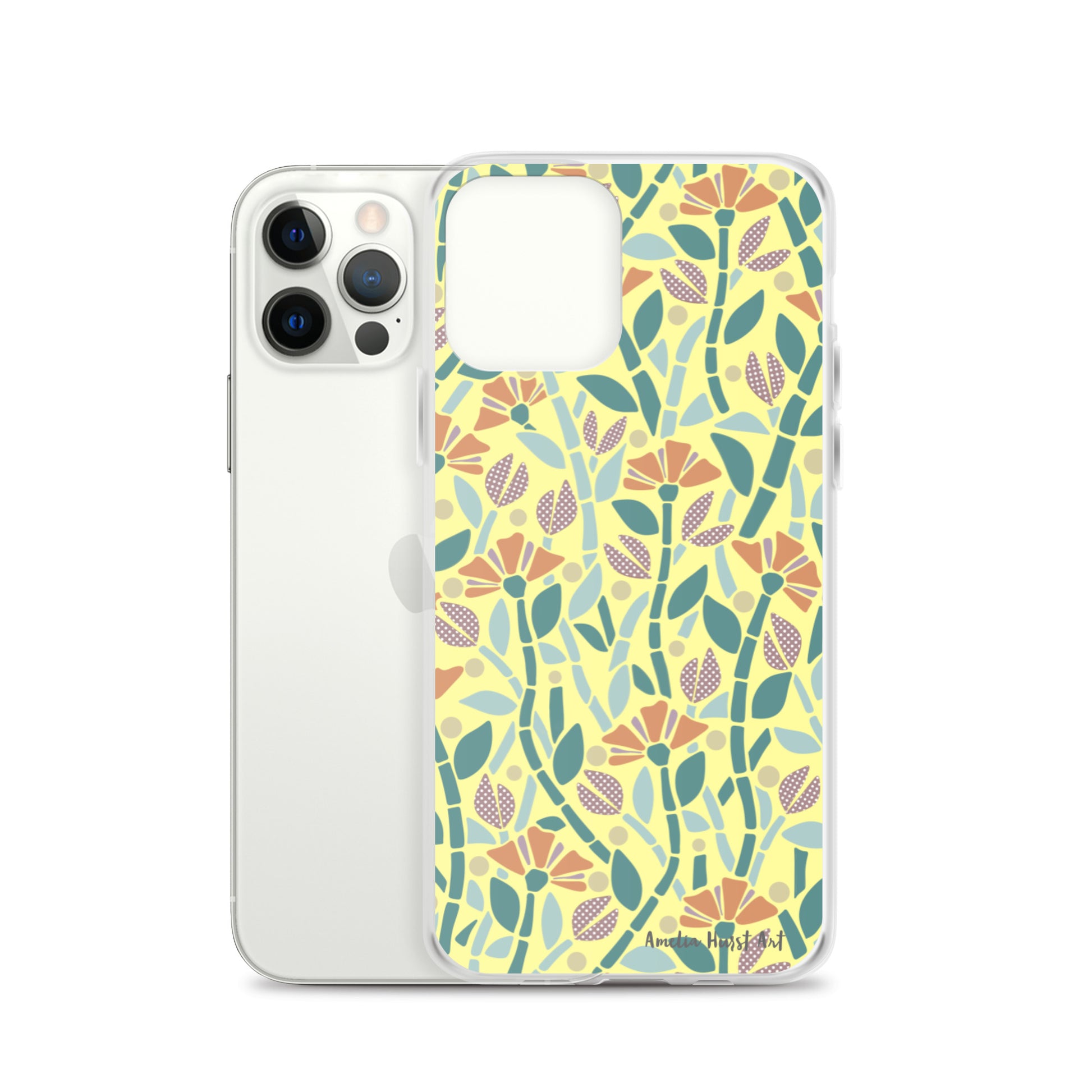 Une Coque pour iPhone avec motif floral de coquelicots, différents modèles disponibles Amelia Hurst Art