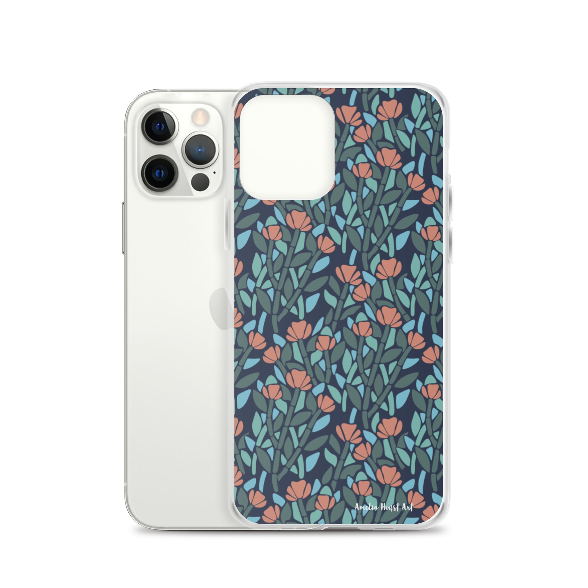 Une Coque pour iPhone avec coquelicots, différents modèles disponibles Amelia Hurst Art