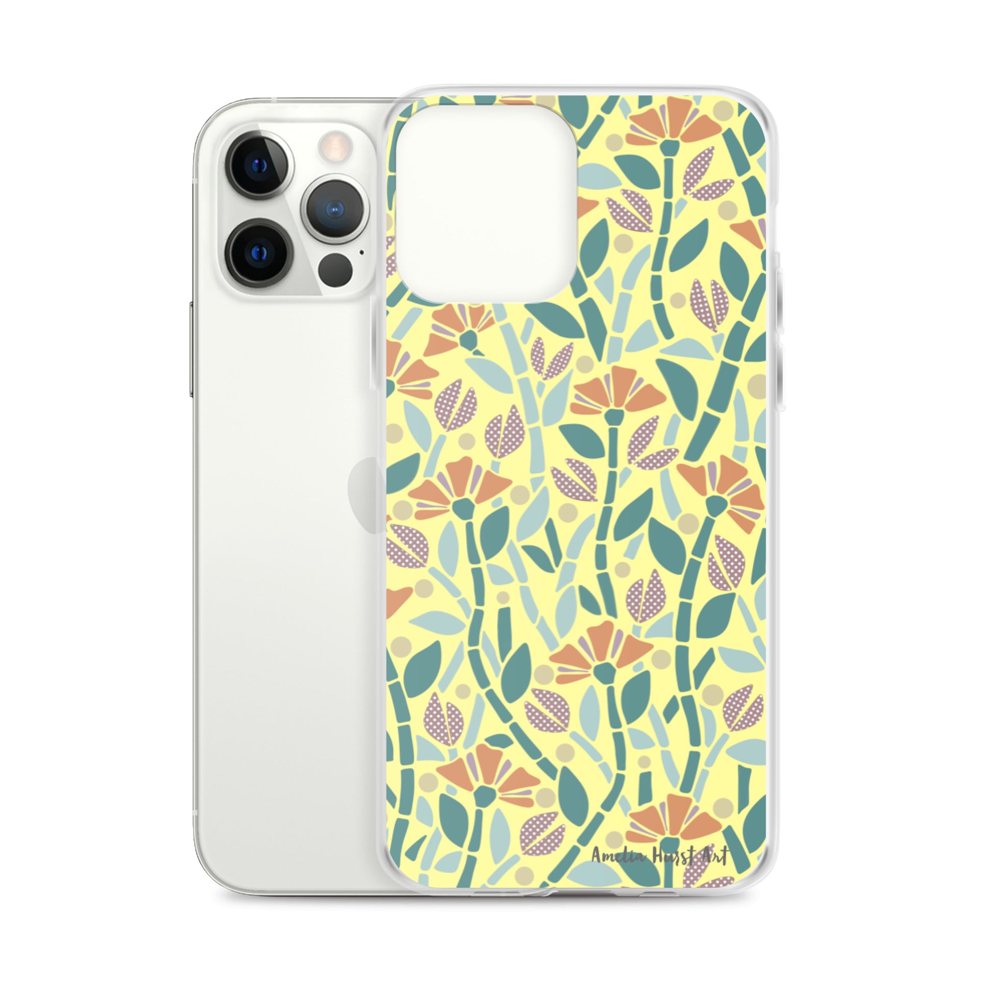 Une Coque pour iPhone avec motif floral de coquelicots, différents modèles disponibles Amelia Hurst Art