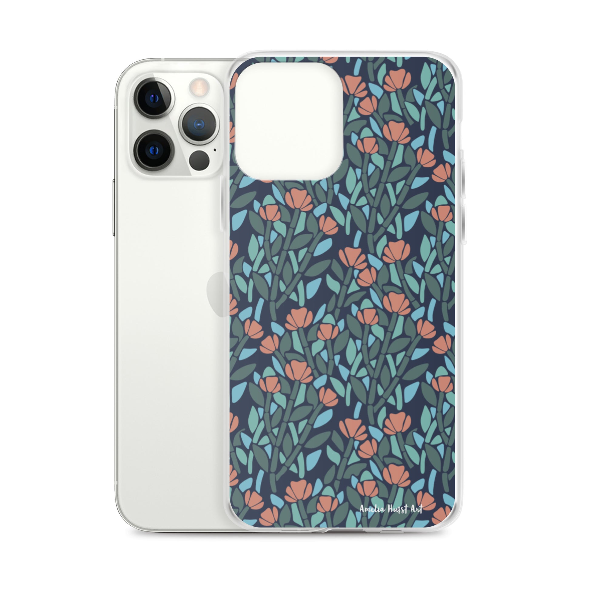 Une Coque pour iPhone avec coquelicots, différents modèles disponibles Amelia Hurst Art