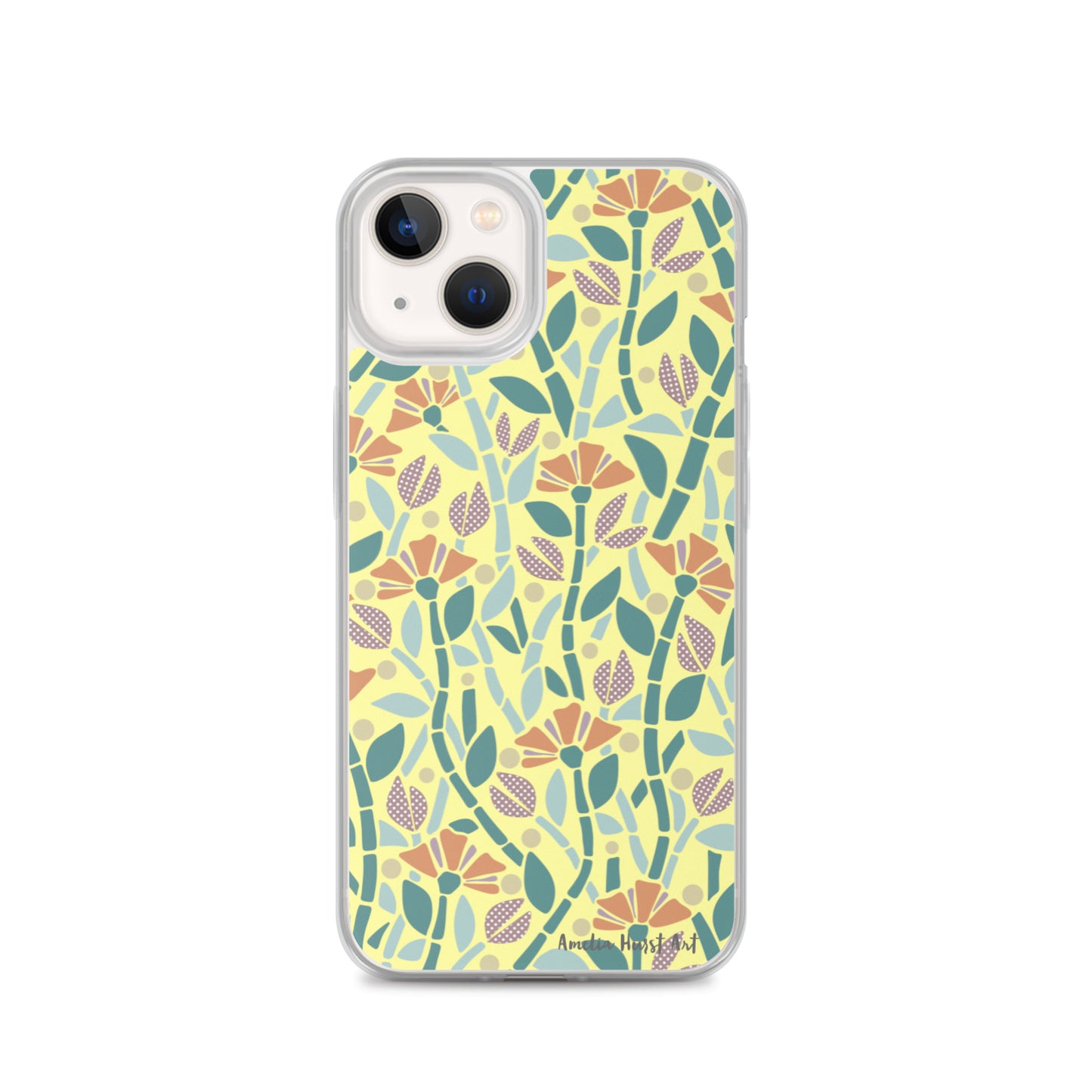 Une Coque pour iPhone avec motif floral de coquelicots, différents modèles disponibles Amelia Hurst Art