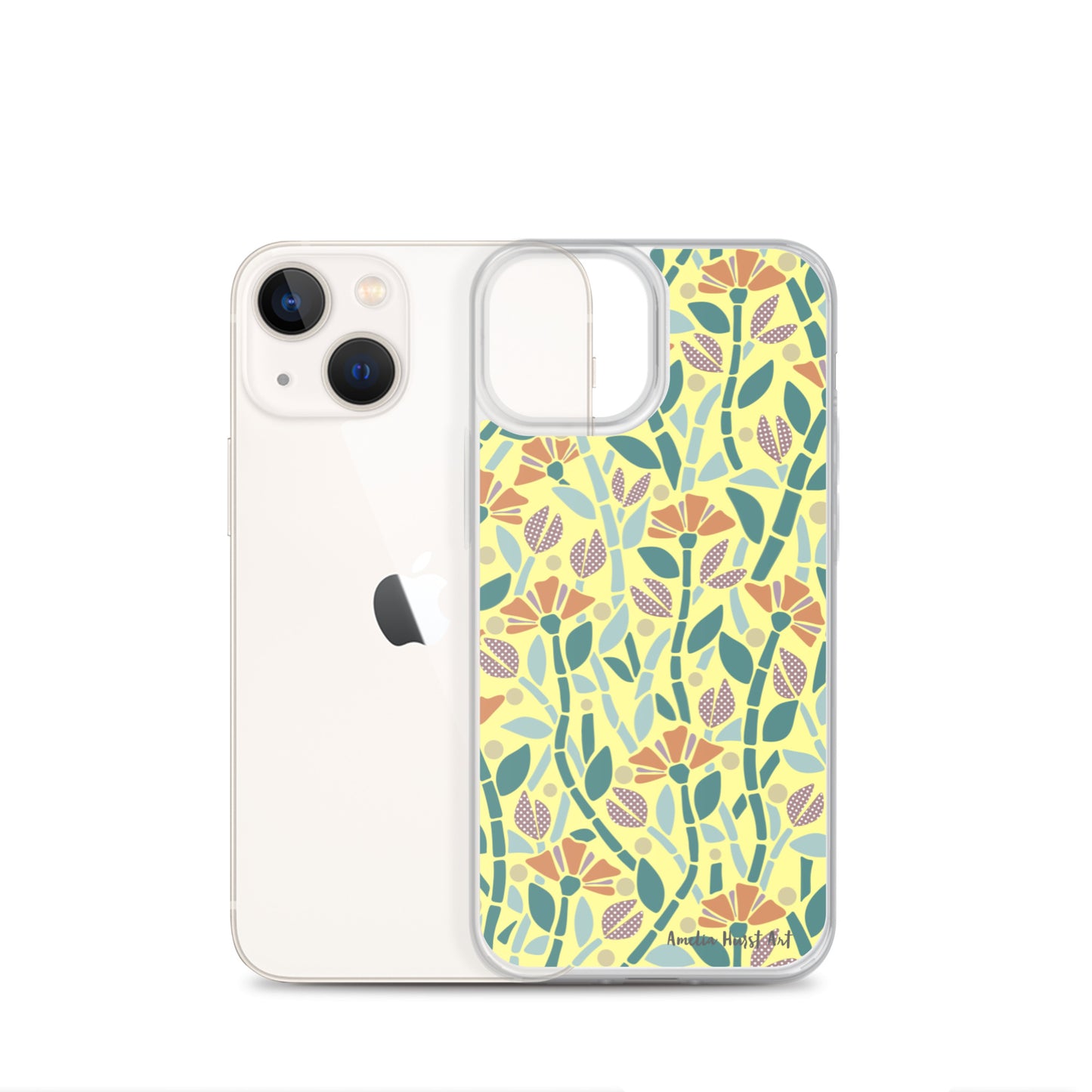 Une Coque pour iPhone avec motif floral de coquelicots, différents modèles disponibles Amelia Hurst Art