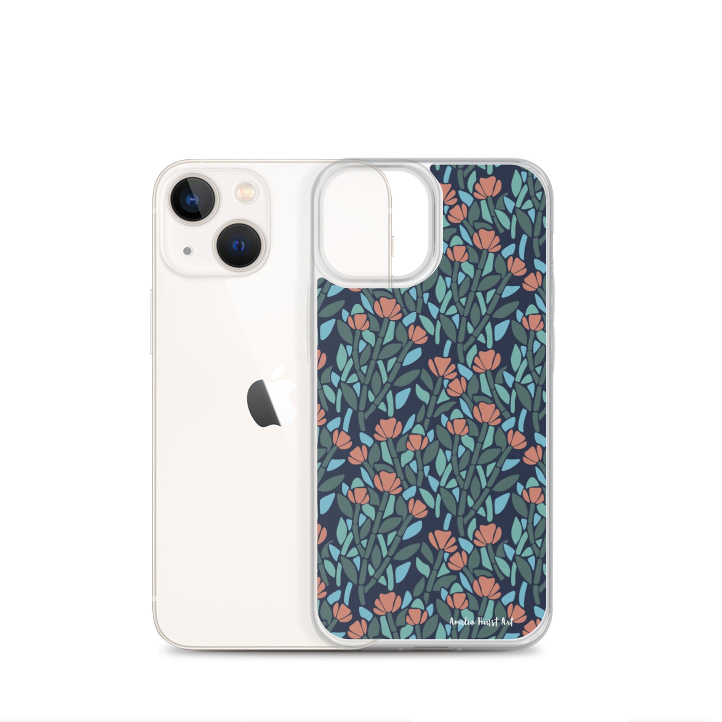 Une Coque pour iPhone avec coquelicots, différents modèles disponibles Amelia Hurst Art