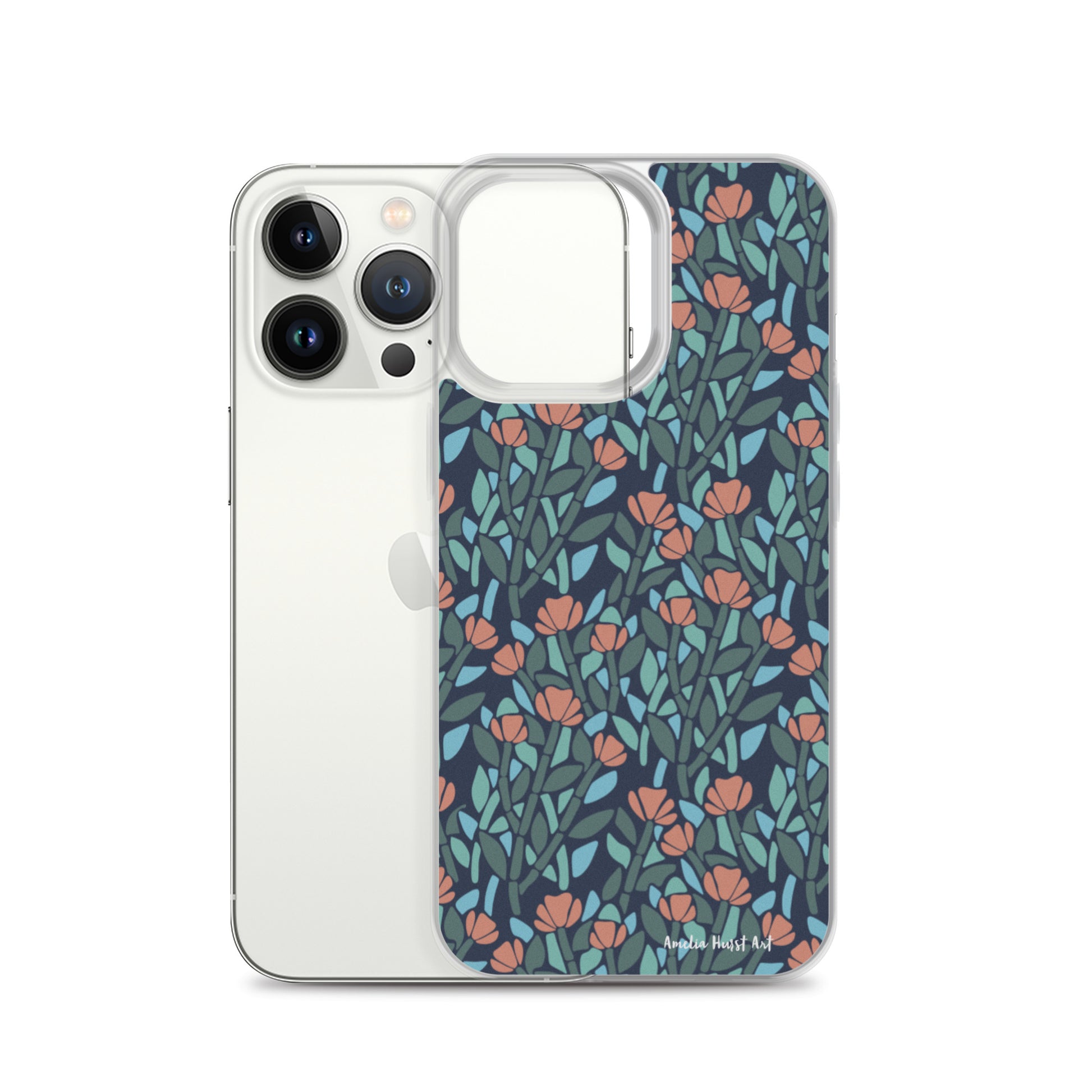 Une Coque pour iPhone avec coquelicots, différents modèles disponibles Amelia Hurst Art