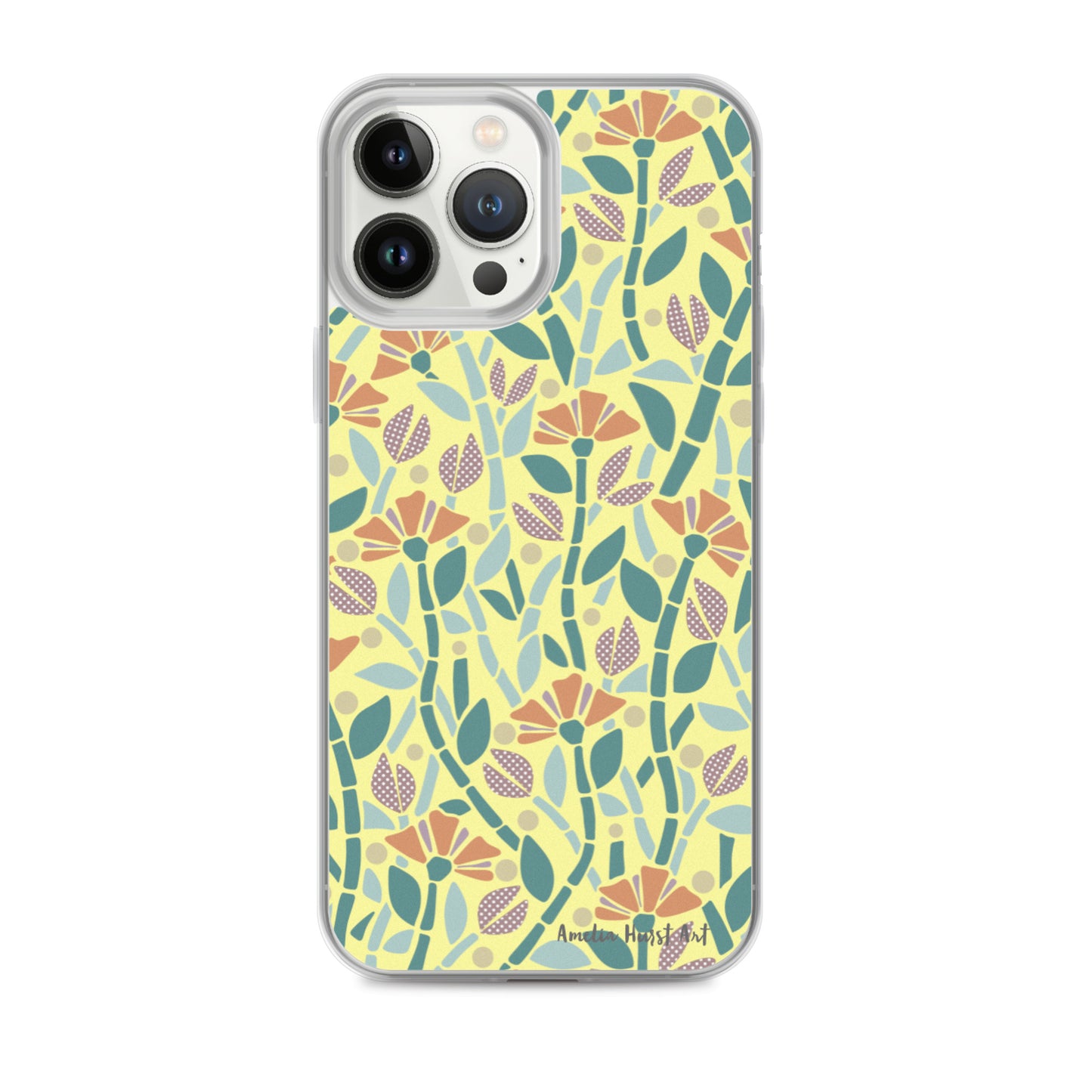 Une Coque pour iPhone avec motif floral de coquelicots, différents modèles disponibles Amelia Hurst Art