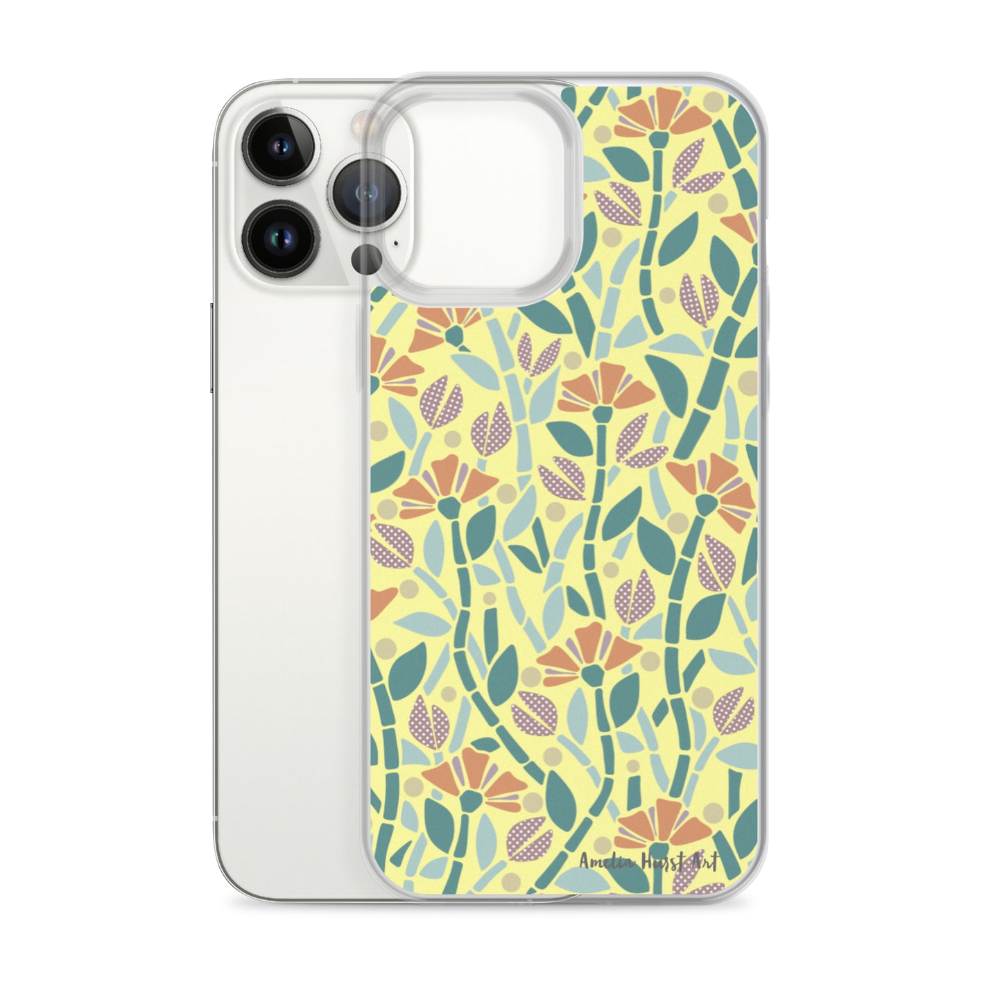 Une Coque pour iPhone avec motif floral de coquelicots, différents modèles disponibles Amelia Hurst Art