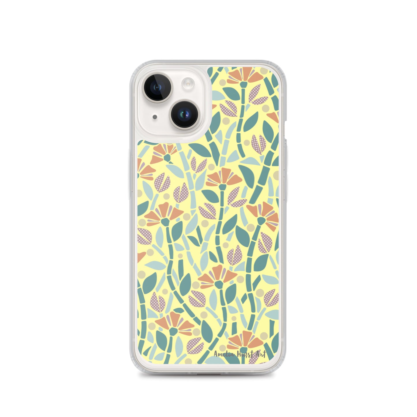 Une Coque pour iPhone avec motif floral de coquelicots, différents modèles disponibles Amelia Hurst Art