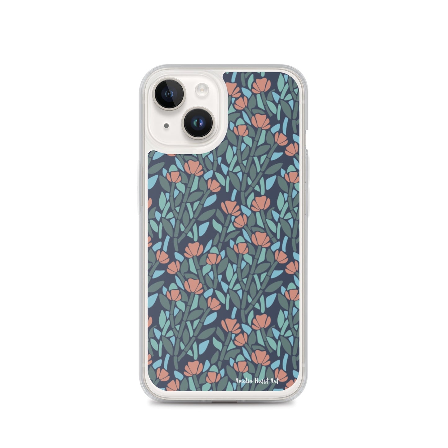 Une Coque pour iPhone avec coquelicots, différents modèles disponibles Amelia Hurst Art