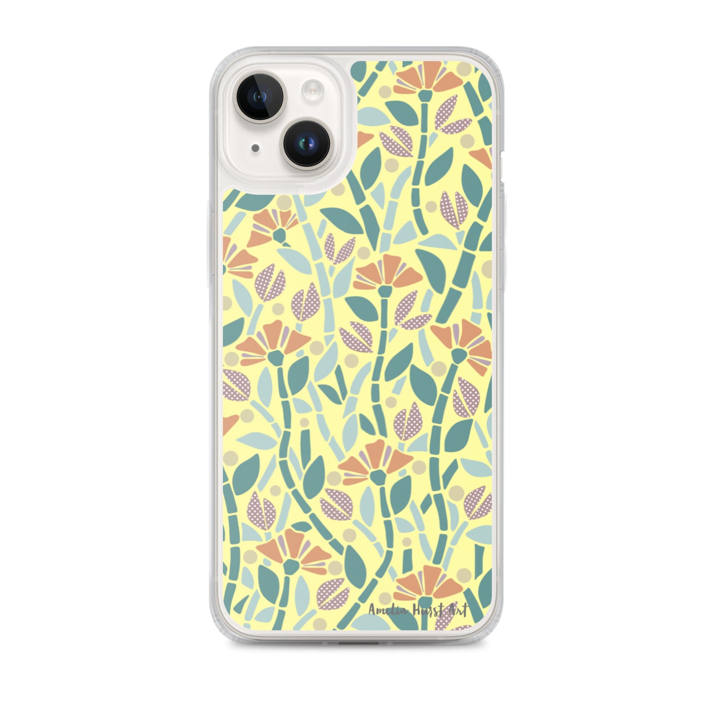 Une Coque pour iPhone avec motif floral de coquelicots, différents modèles disponibles Amelia Hurst Art