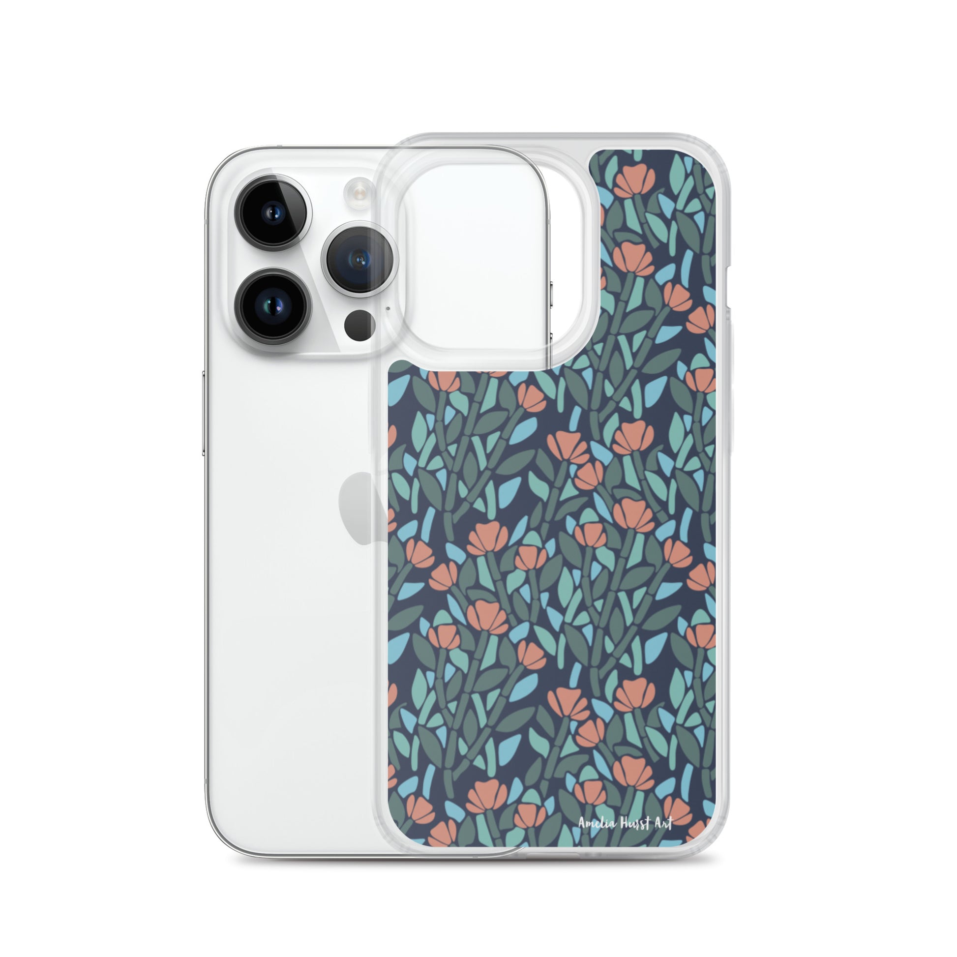 Une Coque pour iPhone avec coquelicots, différents modèles disponibles Amelia Hurst Art