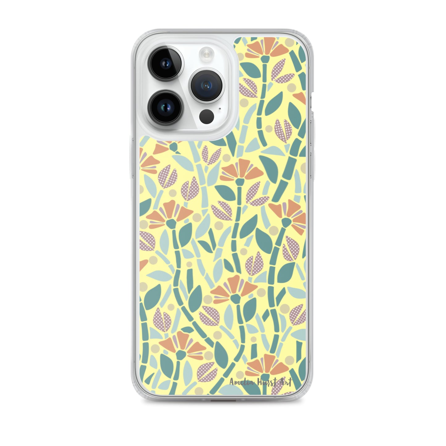 Une Coque pour iPhone avec motif floral de coquelicots, différents modèles disponibles Amelia Hurst Art