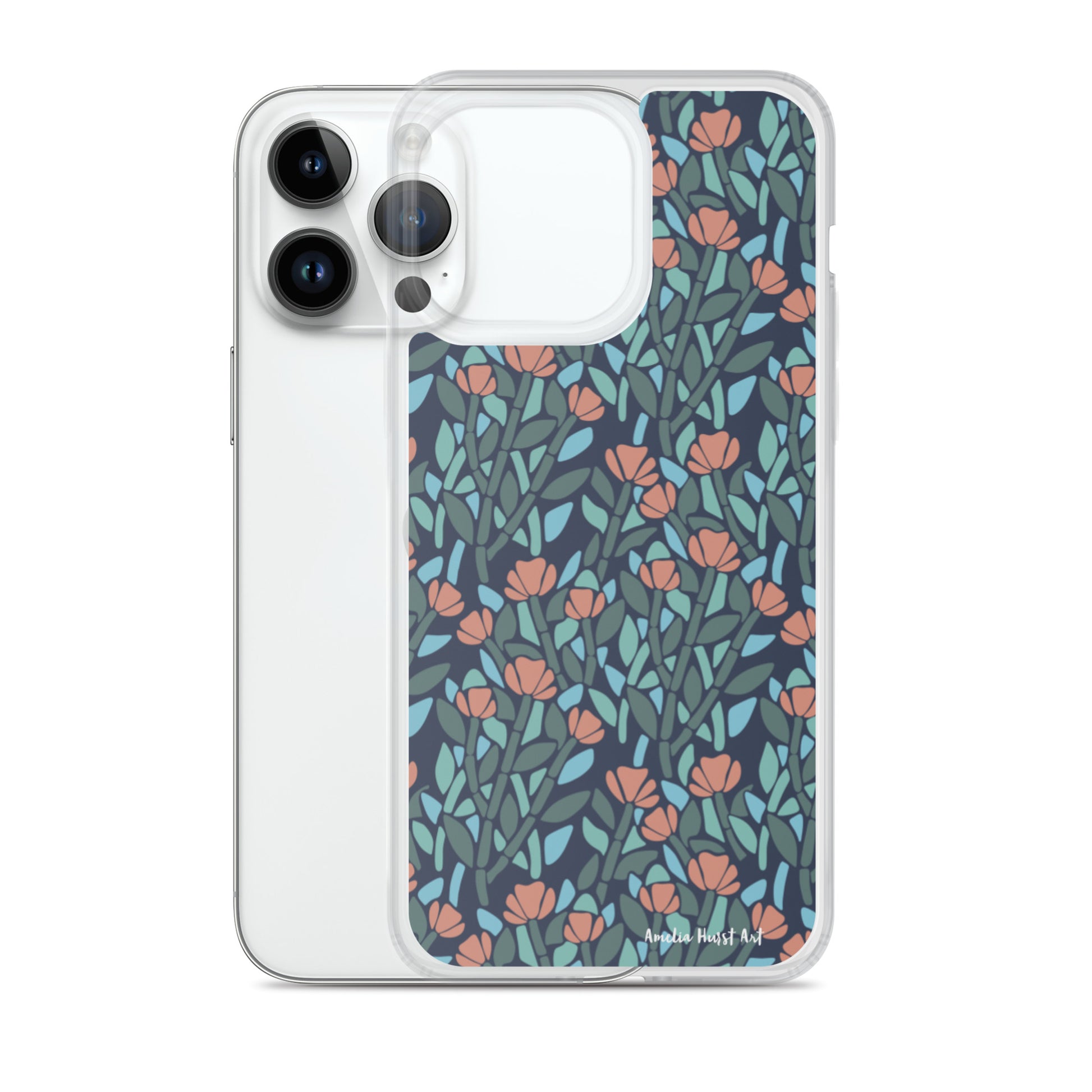 Une Coque pour iPhone avec coquelicots, différents modèles disponibles Amelia Hurst Art