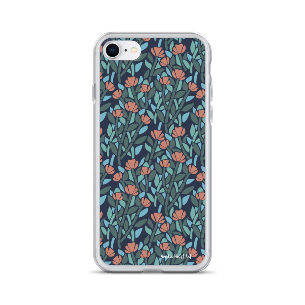 Une Coque pour iPhone avec coquelicots, différents modèles disponibles Amelia Hurst Art