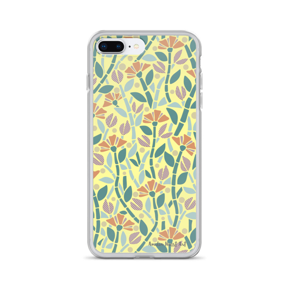 Une Coque pour iPhone avec motif floral de coquelicots, différents modèles disponibles Amelia Hurst Art