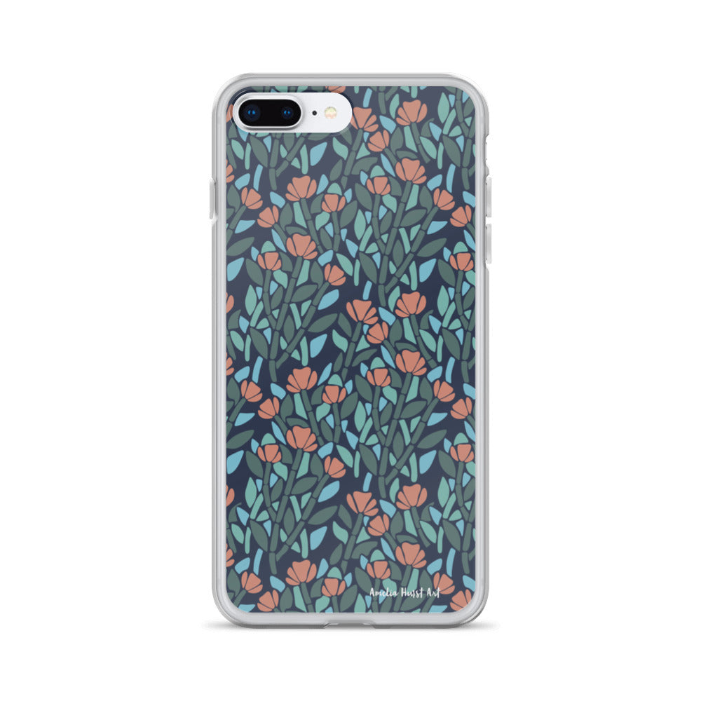 Une Coque pour iPhone avec coquelicots, différents modèles disponibles Amelia Hurst Art