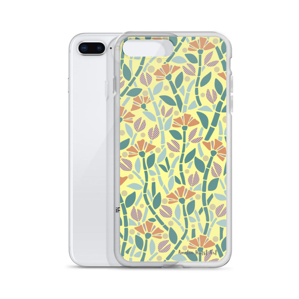 Une Coque pour iPhone avec motif floral de coquelicots, différents modèles disponibles Amelia Hurst Art