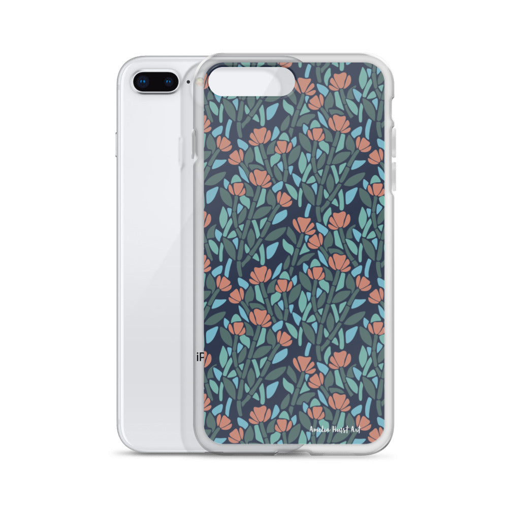 Une Coque pour iPhone avec coquelicots, différents modèles disponibles Amelia Hurst Art