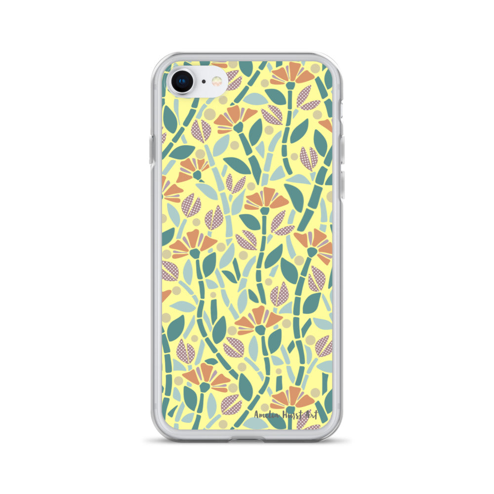 Une Coque pour iPhone avec motif floral de coquelicots, différents modèles disponibles Amelia Hurst Art