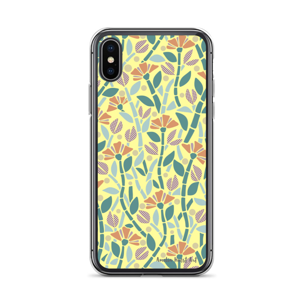 Une Coque pour iPhone avec motif floral de coquelicots, différents modèles disponibles Amelia Hurst Art