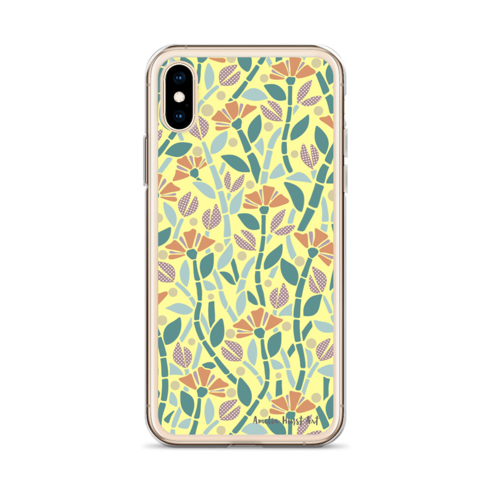 Une Coque pour iPhone avec motif floral de coquelicots, différents modèles disponibles Amelia Hurst Art