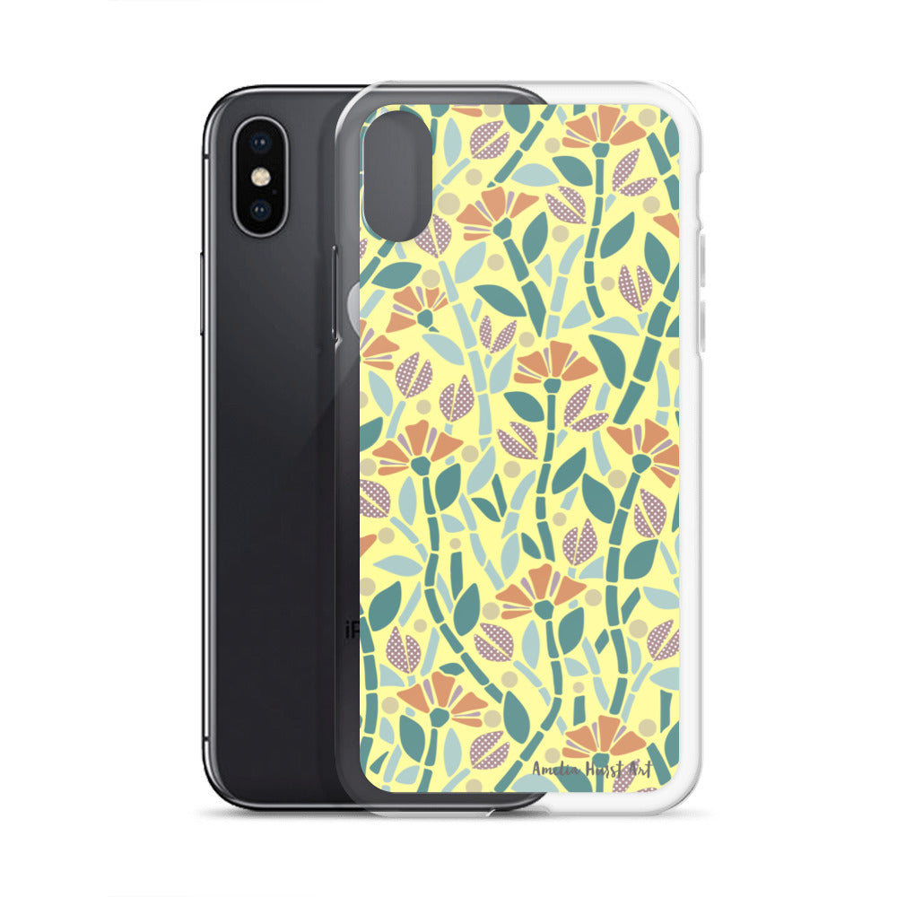 Une Coque pour iPhone avec motif floral de coquelicots, différents modèles disponibles Amelia Hurst Art