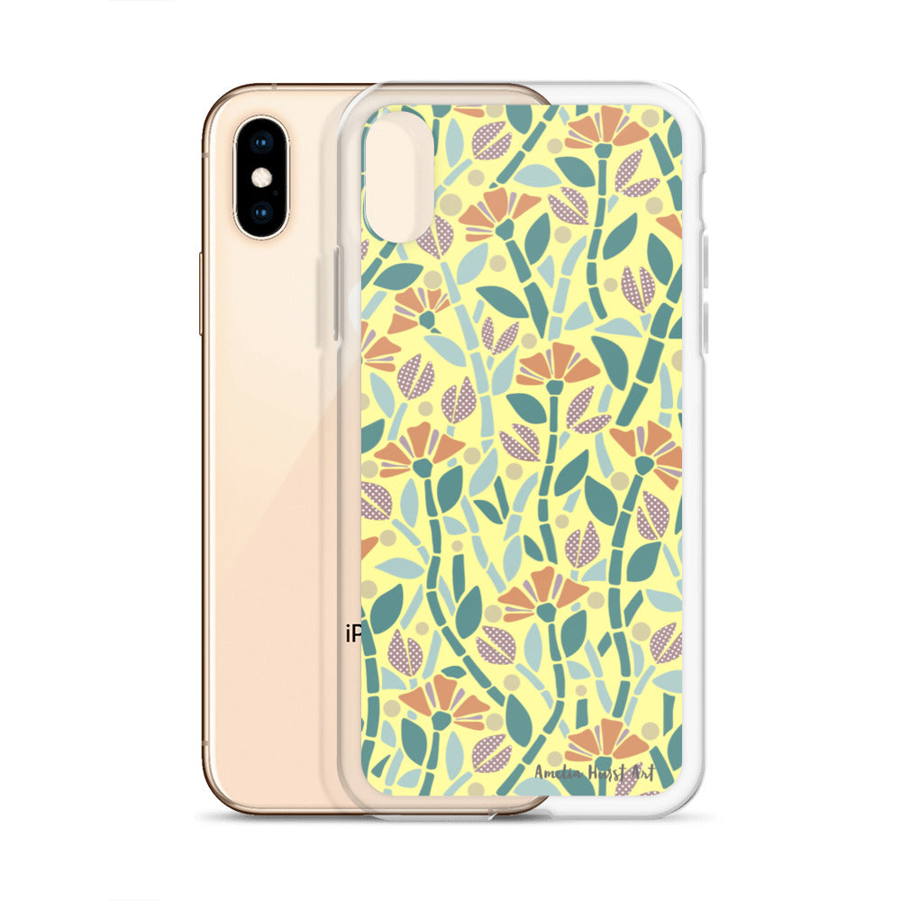 Une Coque pour iPhone avec motif floral de coquelicots, différents modèles disponibles Amelia Hurst Art