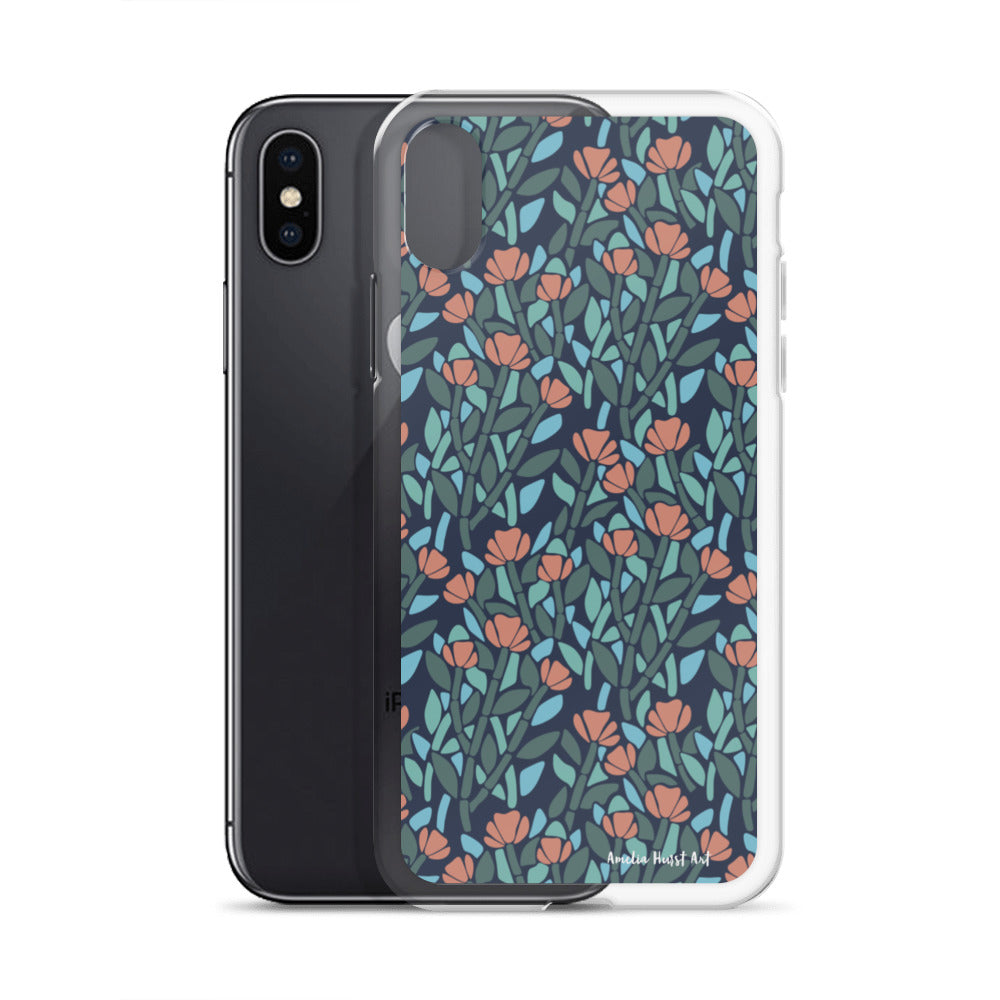 Une Coque pour iPhone avec coquelicots, différents modèles disponibles Amelia Hurst Art