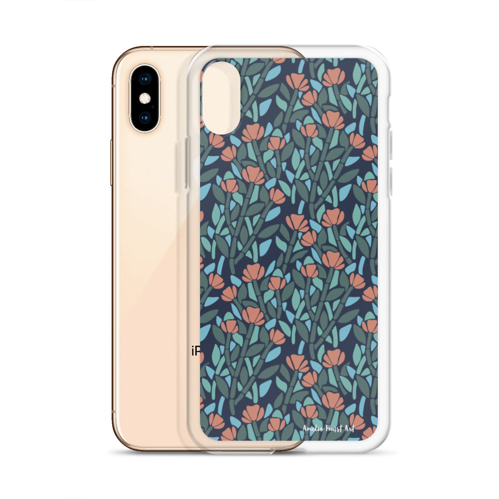 Une Coque pour iPhone avec coquelicots, différents modèles disponibles Amelia Hurst Art