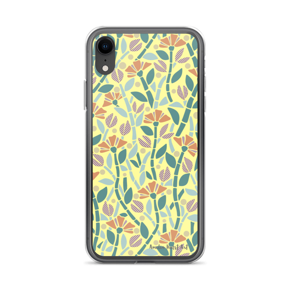 Une Coque pour iPhone avec motif floral de coquelicots, différents modèles disponibles Amelia Hurst Art