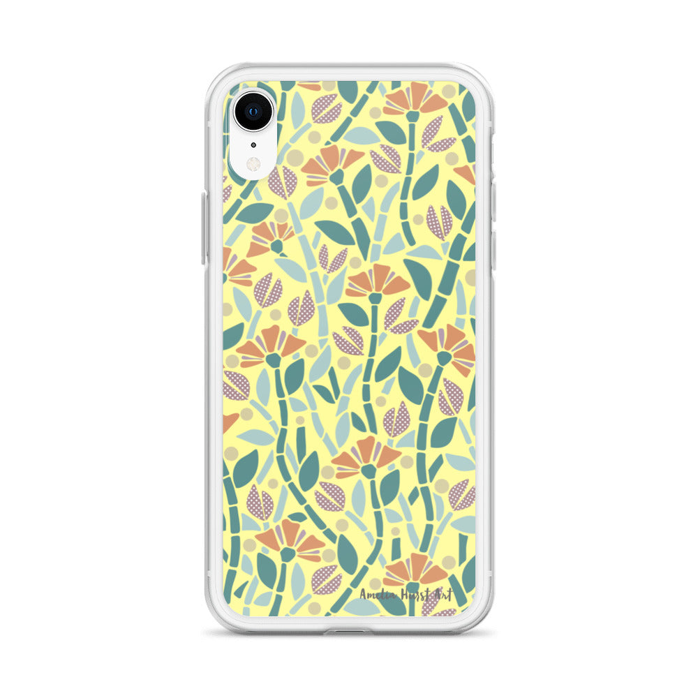 Une Coque pour iPhone avec motif floral de coquelicots, différents modèles disponibles Amelia Hurst Art