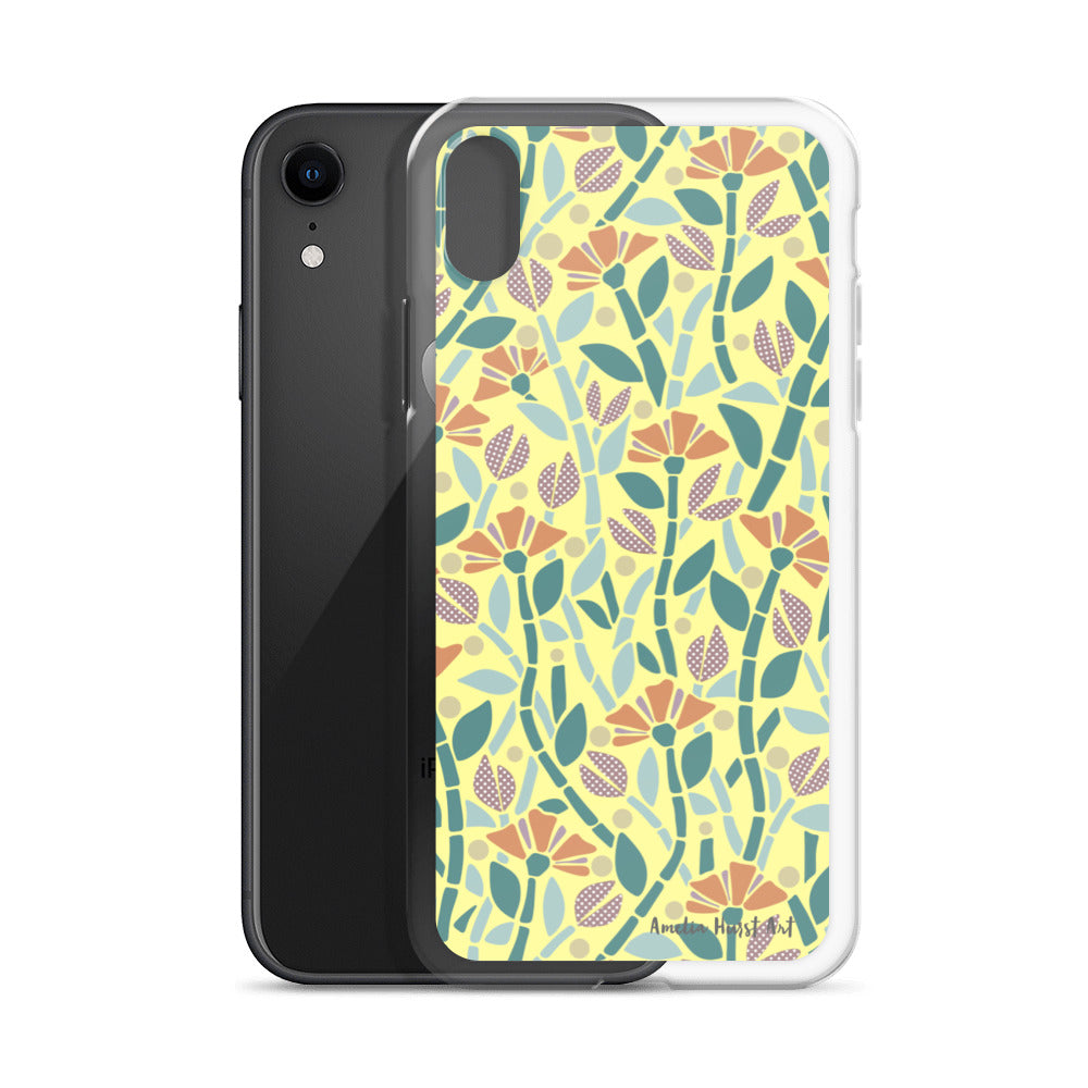 Une Coque pour iPhone avec motif floral de coquelicots, différents modèles disponibles Amelia Hurst Art