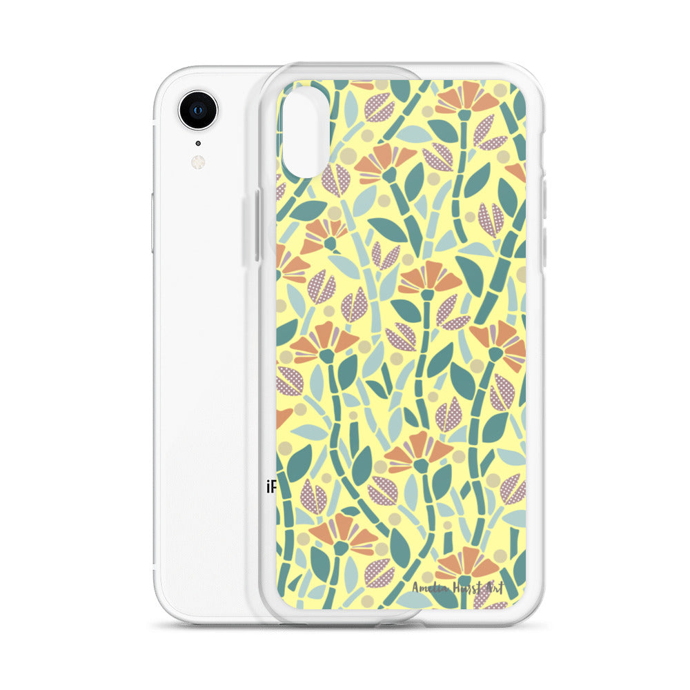 Une Coque pour iPhone avec motif floral de coquelicots, différents modèles disponibles Amelia Hurst Art