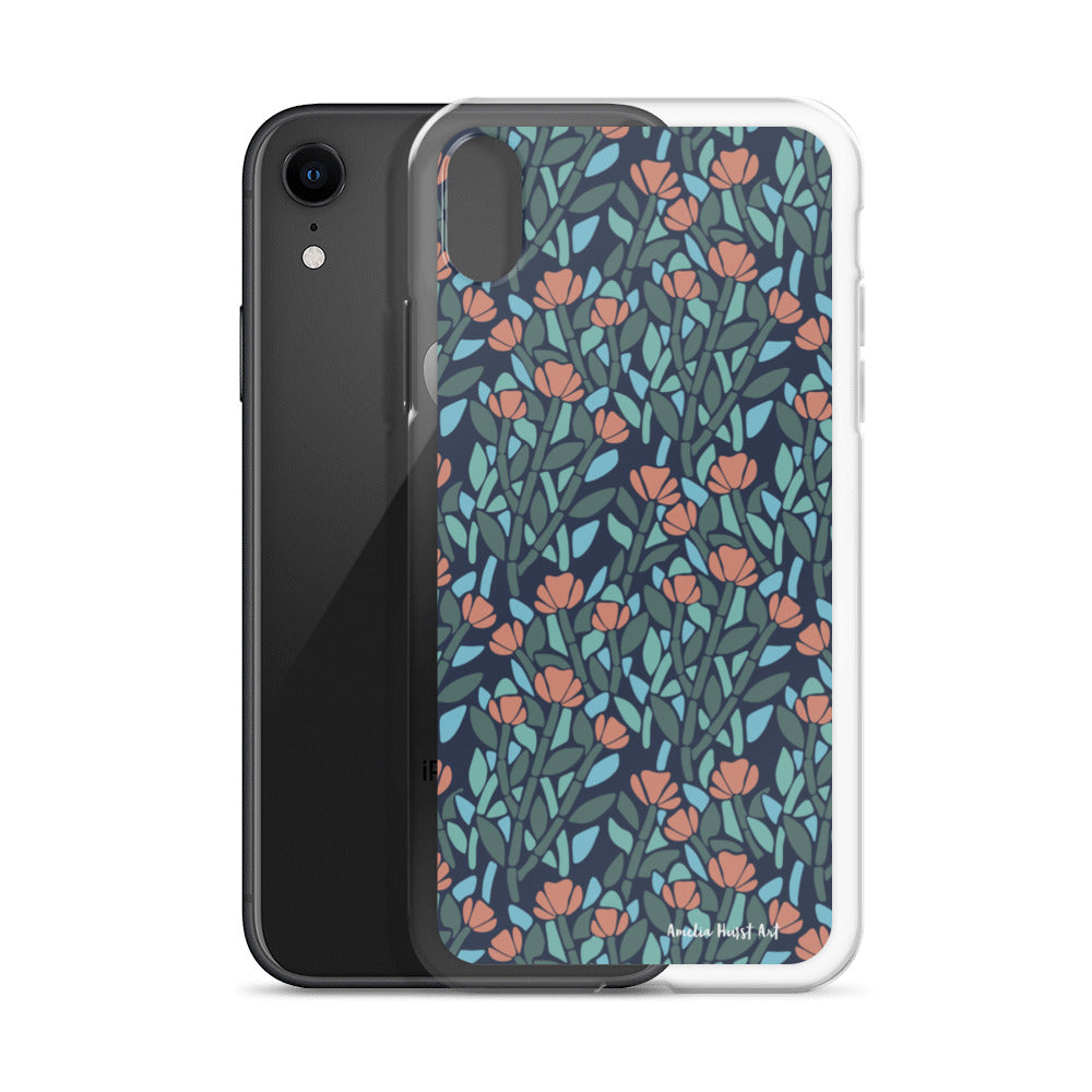 Une Coque pour iPhone avec coquelicots, différents modèles disponibles Amelia Hurst Art