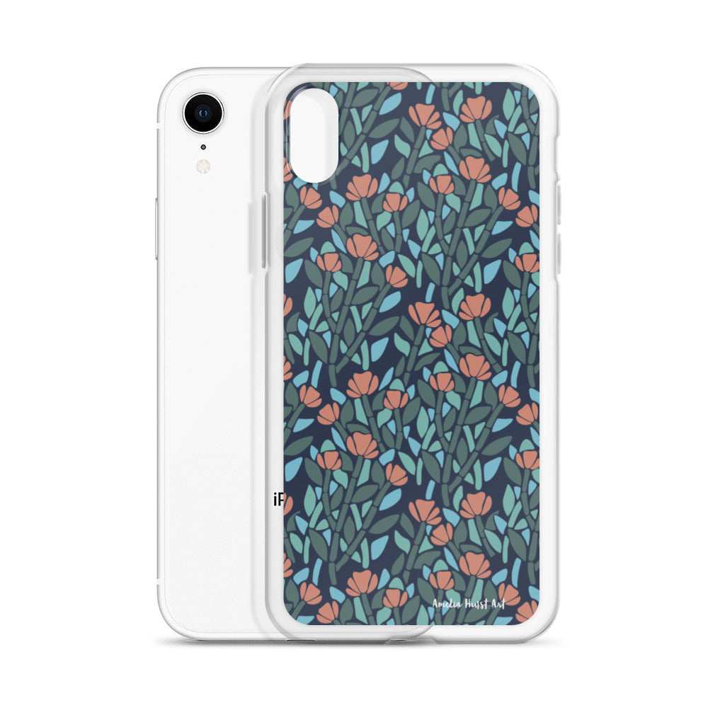 Une Coque pour iPhone avec coquelicots, différents modèles disponibles Amelia Hurst Art