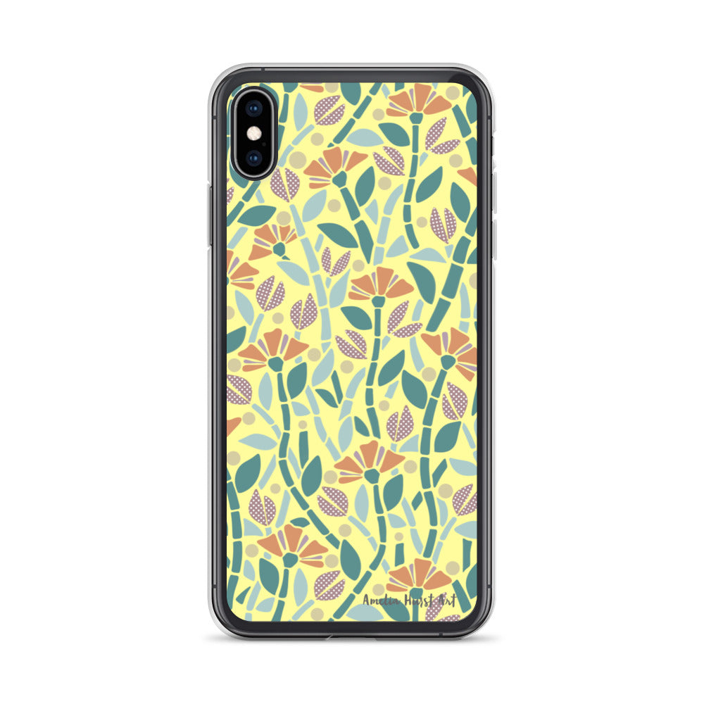 Une Coque pour iPhone avec motif floral de coquelicots, différents modèles disponibles Amelia Hurst Art