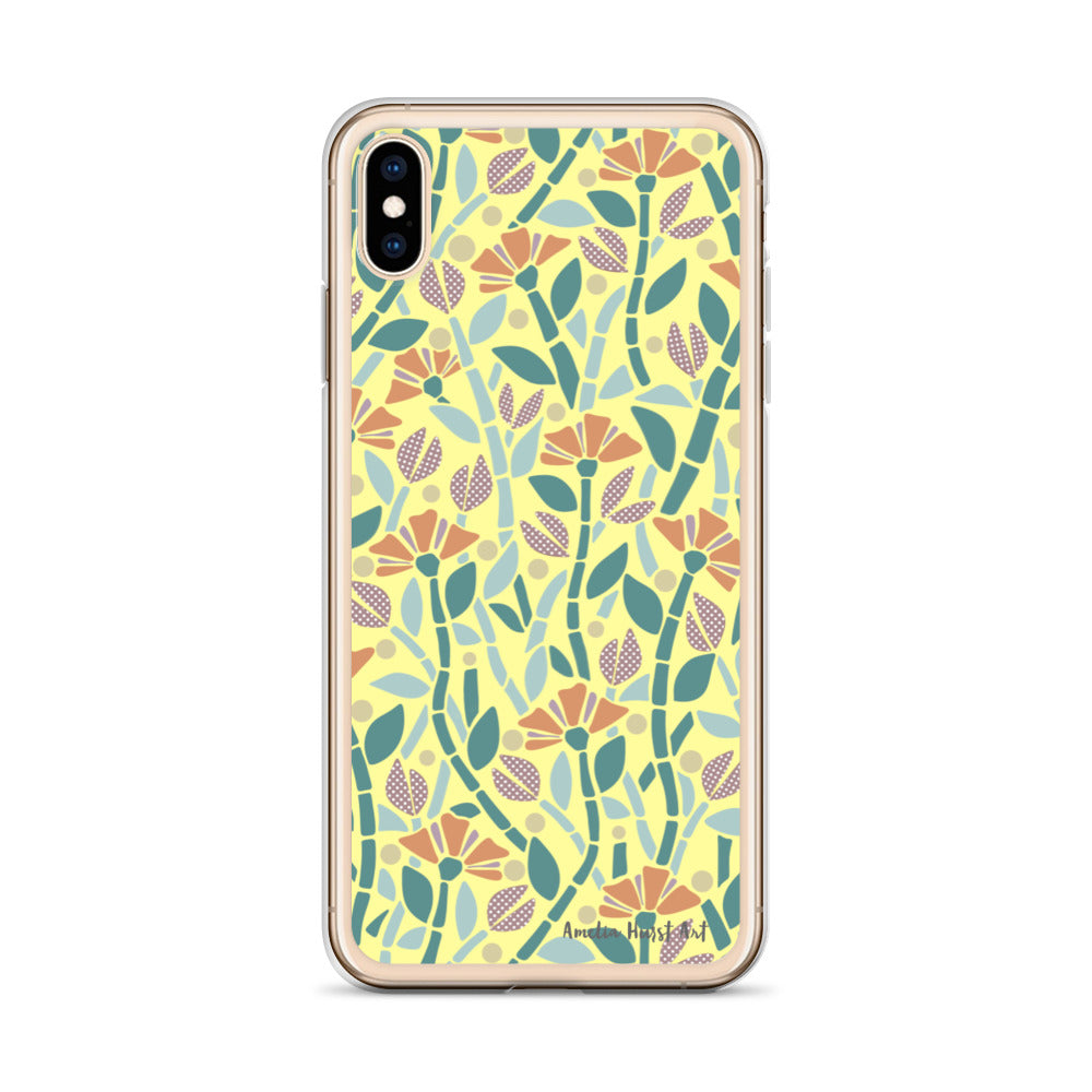 Une Coque pour iPhone avec motif floral de coquelicots, différents modèles disponibles Amelia Hurst Art