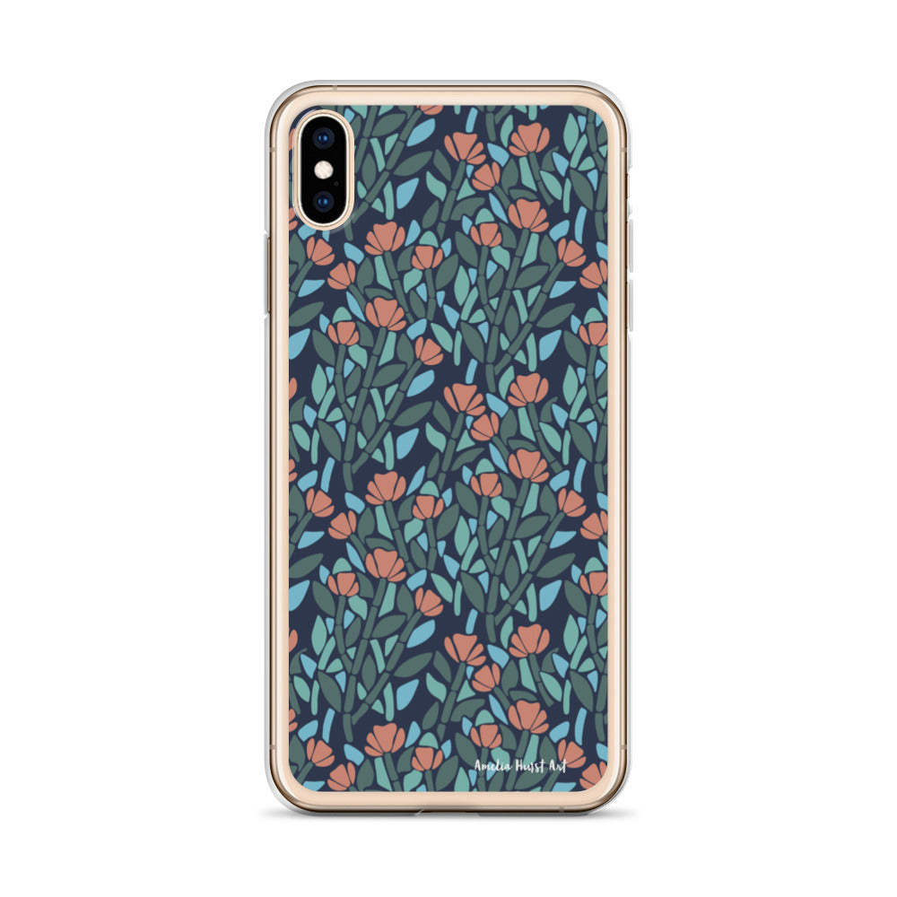 Une Coque pour iPhone avec coquelicots, différents modèles disponibles Amelia Hurst Art