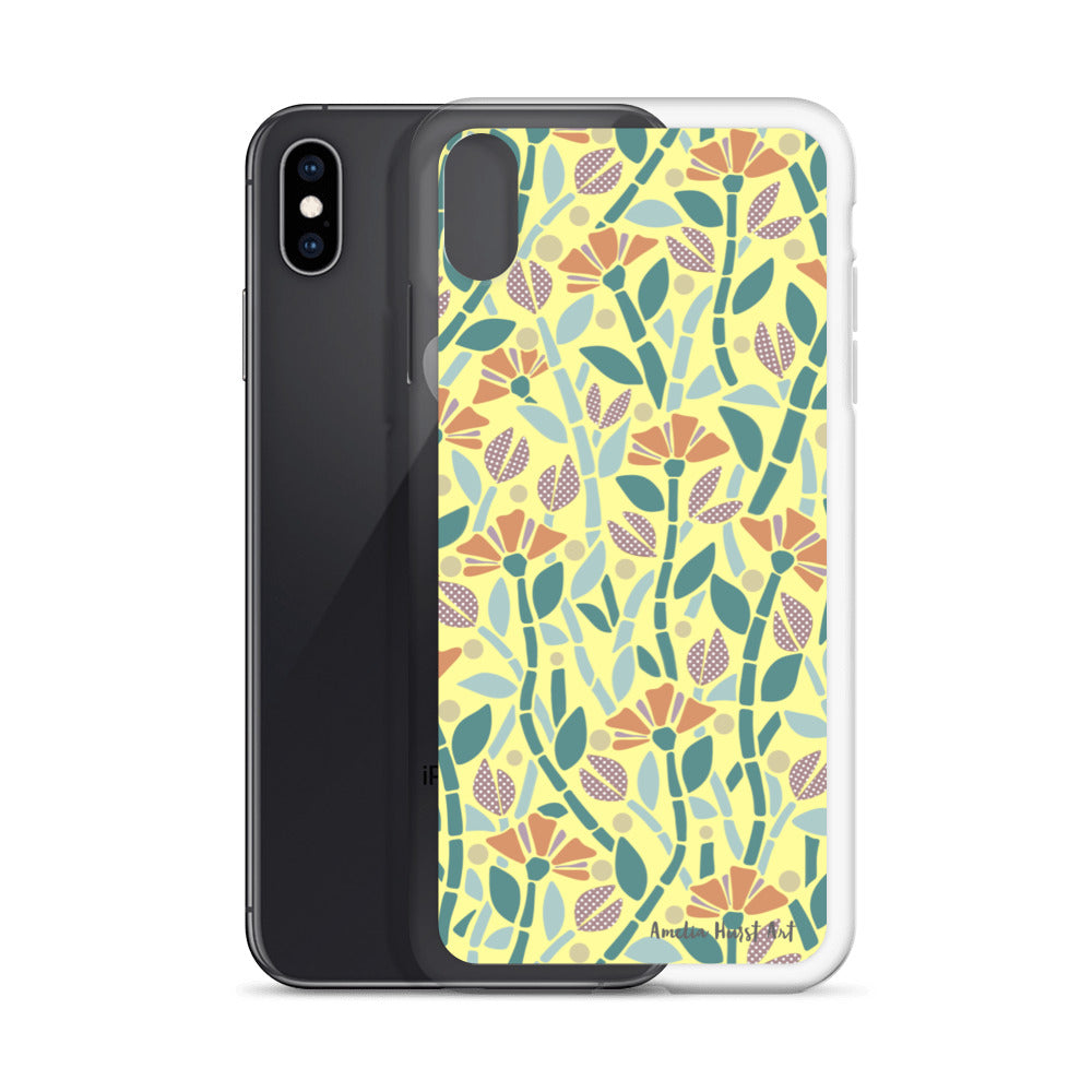 Une Coque pour iPhone avec motif floral de coquelicots, différents modèles disponibles Amelia Hurst Art