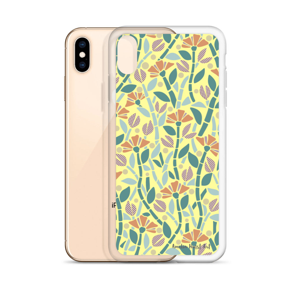 Une Coque pour iPhone avec motif floral de coquelicots, différents modèles disponibles Amelia Hurst Art