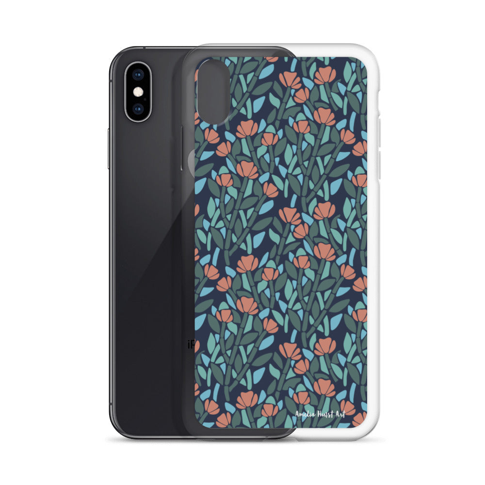 Une Coque pour iPhone avec coquelicots, différents modèles disponibles Amelia Hurst Art